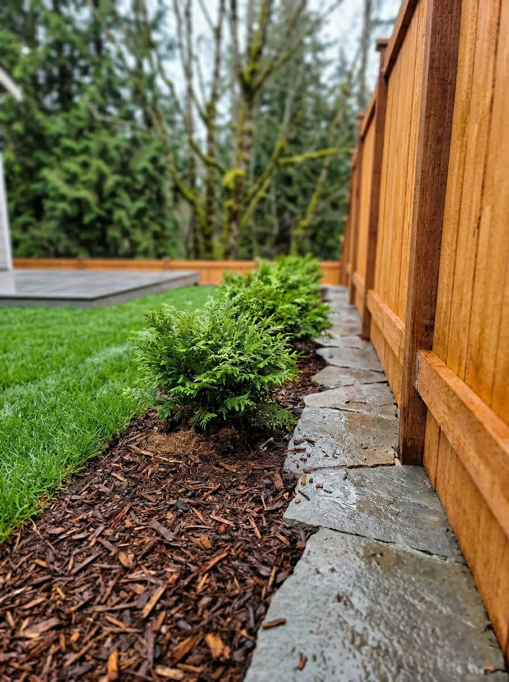 Landscape construction project by 4LH Landscaping